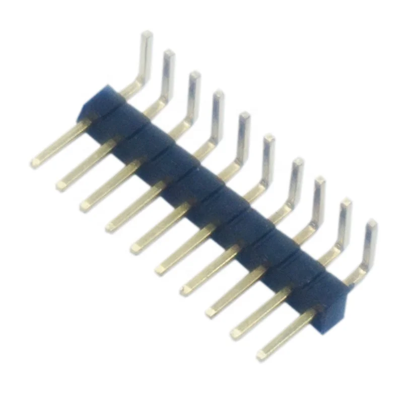 1.0 Pitch Single Double Row 180 90 Degree SMT 1-50 Pin Male Pin Header Connector