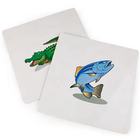 Sensory hand-feel Plates Sensory Equipment Plush Toys Animals Simulated Animal Fur Kids PVC Animals Toys