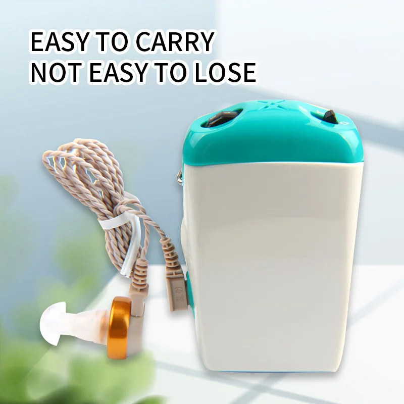 New Designed Rechargeable bluetooth Electronic audfonos pequeos Hearing Aid for seniors Wireless Headset headphone