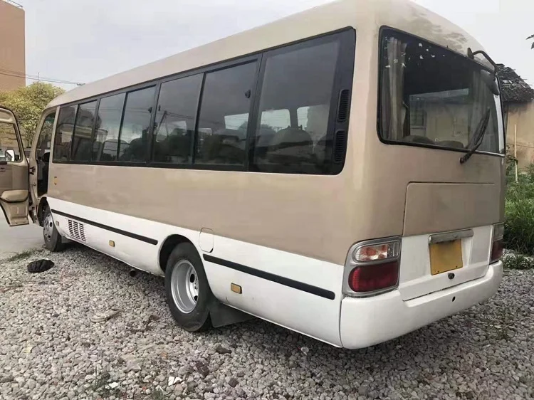 Japanese passenger Bus TOYOTA Coaster mini bus Used 17/19seats