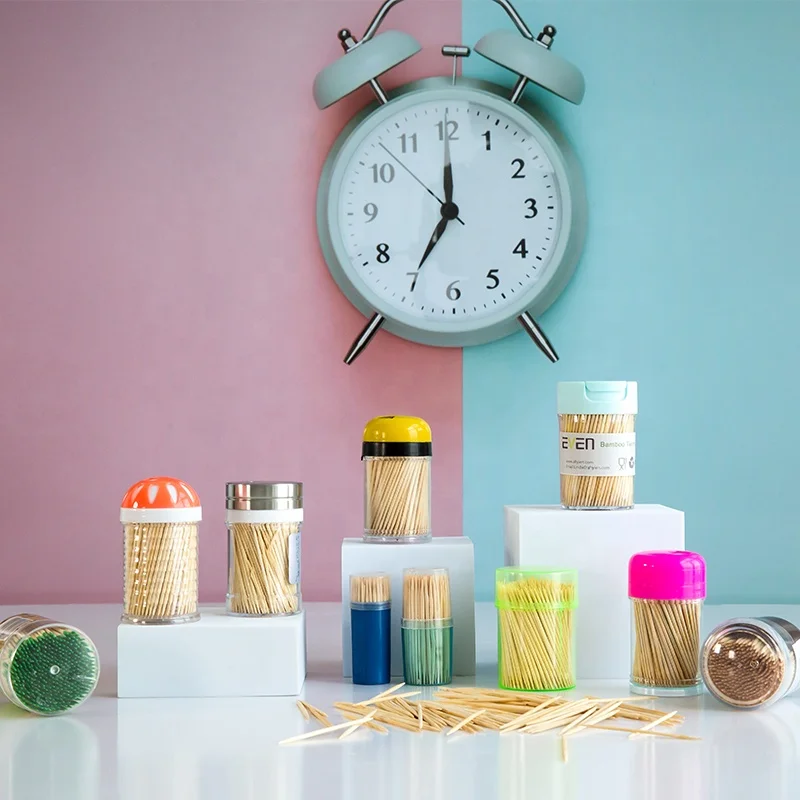 Plastic Bottles Disposable Tooth Pick Bamboo Toothpick Making By Machine