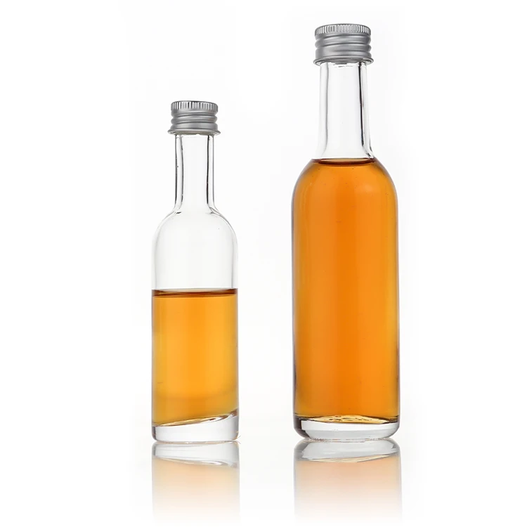 mini wine bottle 50ml 100ml 120ml 150ml For Alcoholic Liquor Beverage Vodka Gin Whisky mini wine bottles with Aluminum Cap