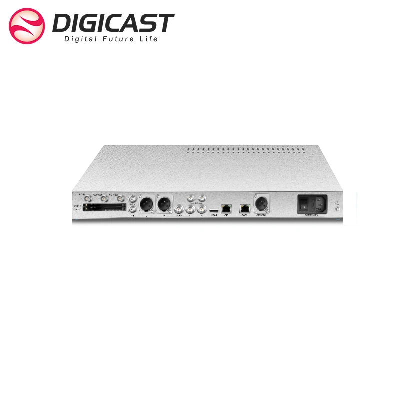 IP Output Satellite Receiver HD DVB-S2  SRT/UDP/RTP/FEC HD SDI IRD Decoder receiver