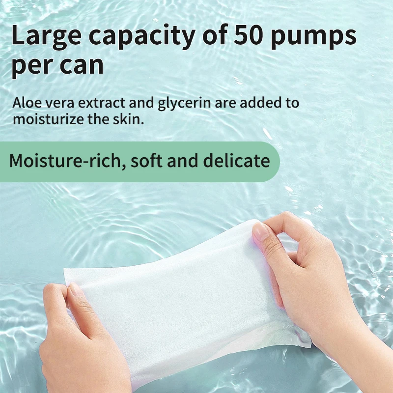 OEM/ODM  Customized Antibacterial Canister Scented Disposable Wipes Daily Protective Disinfecting