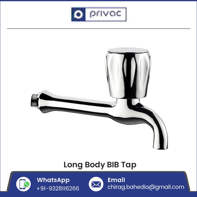 Superior Quality Strong Built Brass Long Body BIB Tap Manufacturer