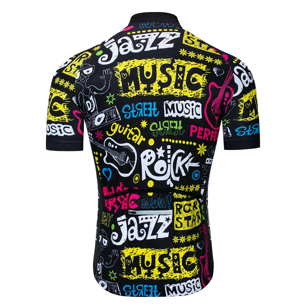 Custom Sublimation Race Cut Bike Shirts High Quality Cycling Clothing Italian Power Band Cycling Jersey