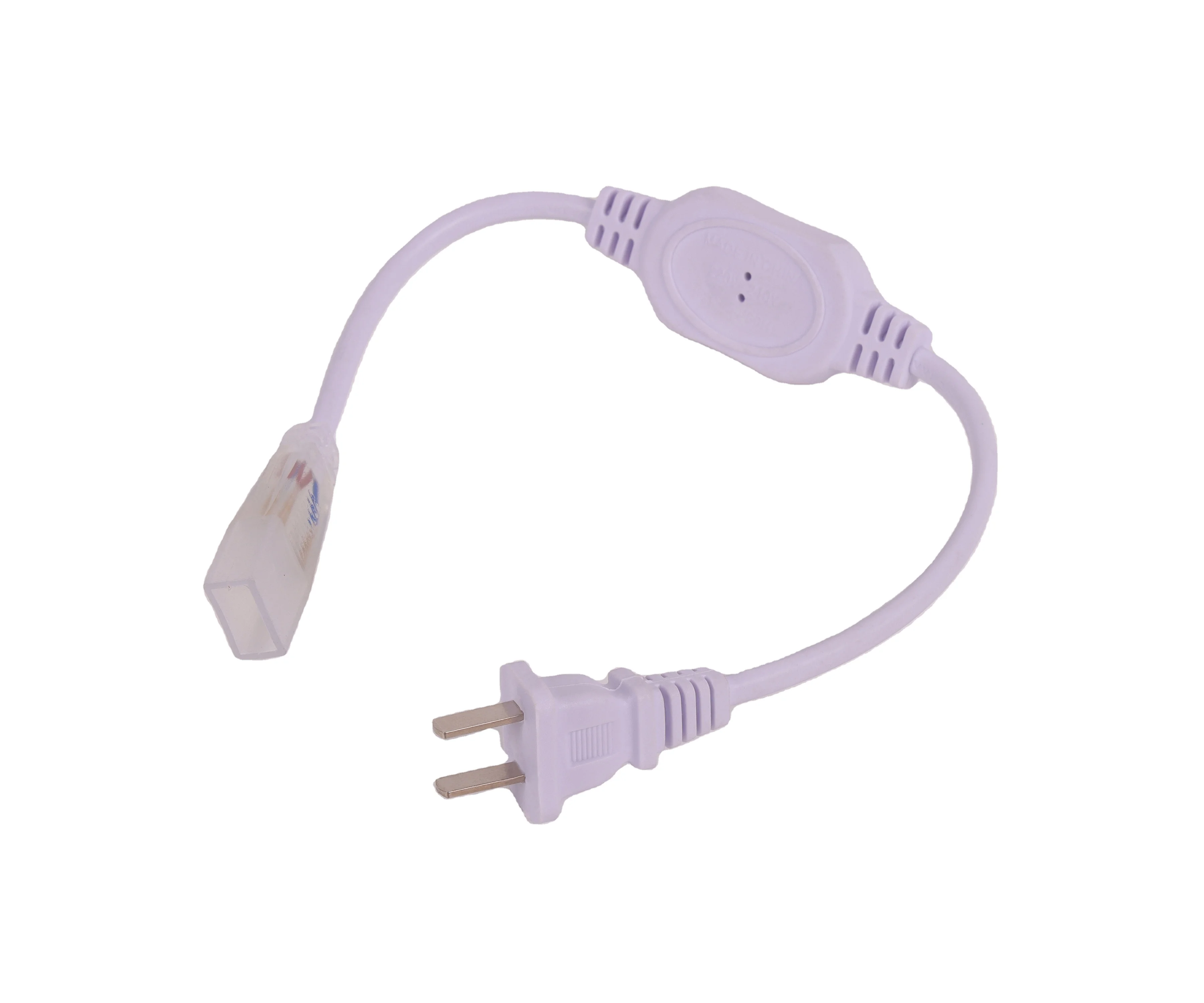 Dc charging plug power bank plastic fix clip tail us/eu plug dc 12V 24V for led strips lamp