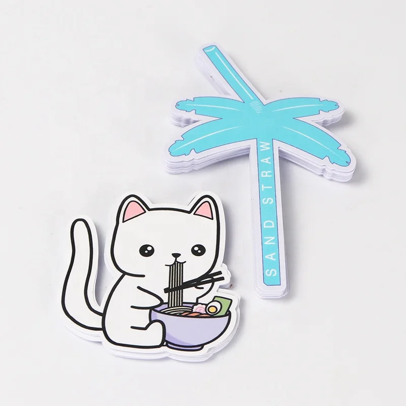 Custom printing matte sticker manufacturer kiss cut custom sheets die cut weed stickers matte die cut stickers