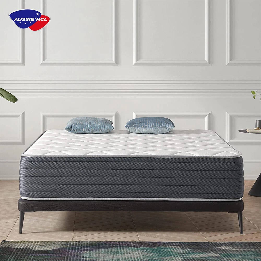 13 inch spring Individually wrapped Inner hybrid mattress hotel bonnell spring mattress
