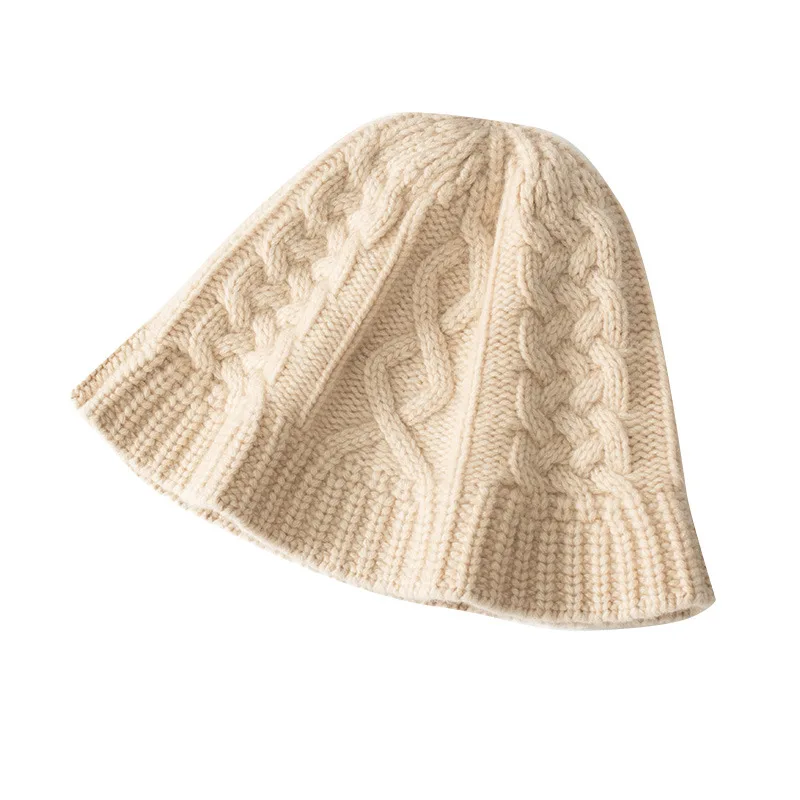 2023 New fashion wool beanie hat australian wool hat merino wool beanie hats for women W2585