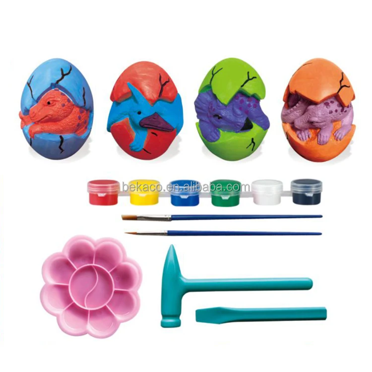 Dig a Dozen Dino Eggs Dig Kit Easter Toys for Kids Dig and Discover 12 Dinosaurs Science STEM Crafts Kit