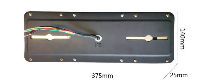 15 x 5.5 inches led rectangular combination stop turn tail light truck trailer dot