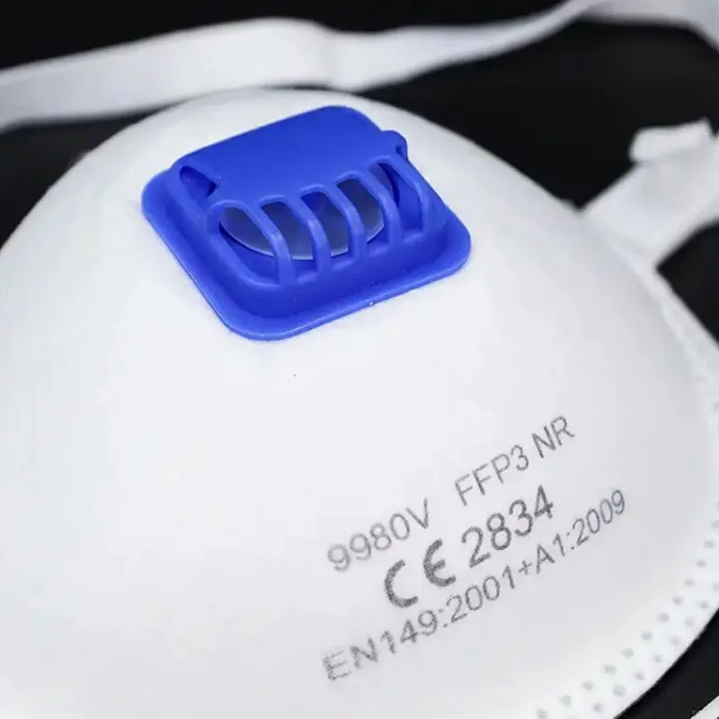 EN 149 CE Approved FFP3 Cup Dust Particulate Filter Respirator Mask For Industry Protection high quality ffp3-masks en 149 ce