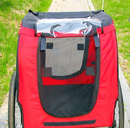 
Heavy Duty Foldable Utility Pet Stroller Dog Carriers Bicycle Trailer for Bike 