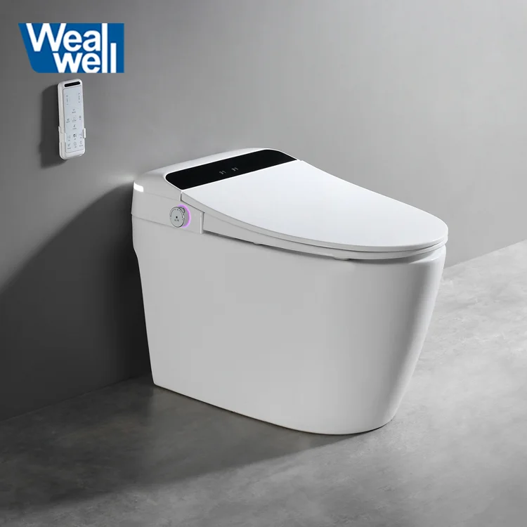 Wholesale Bathroom Electric toilet bidet self-clean toilet Foot sensor smart bidet toilet