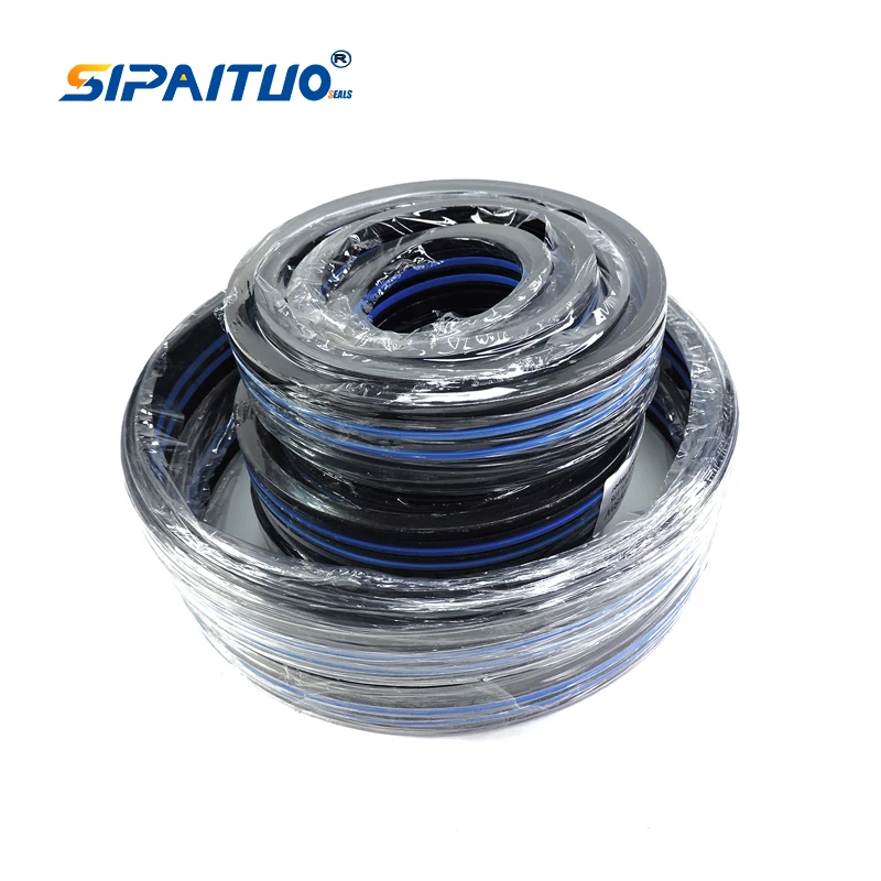 Commercial Cylinder Seal Kit CM-6VSW Commercial Cylinder Vee Packing Seal Set vee set +wiper