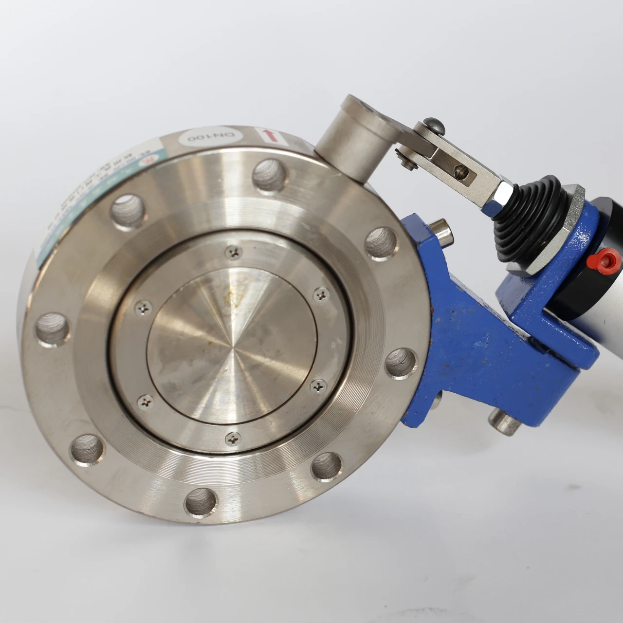 Cast Iron Cast Steel Stainless Steel Wafer Type Ss Disc Epdm Sealing Ring Handle Butterfly Valve