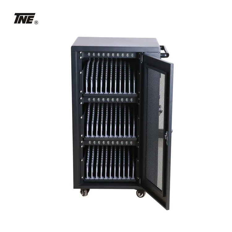 
tablet charging cart with USB charging port 20 30 40bays Charge trolley for ipad 
