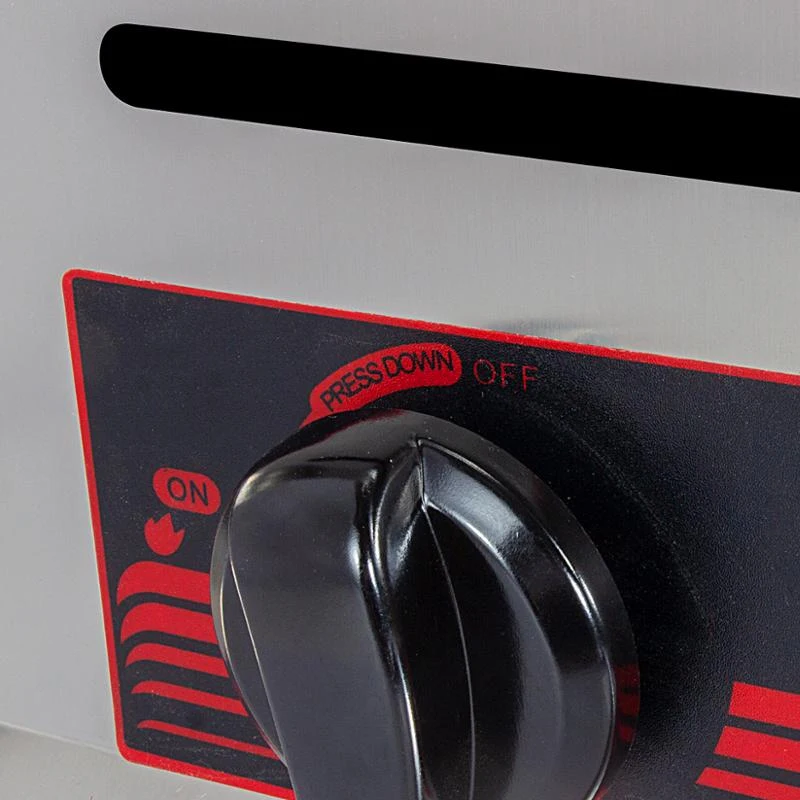 New Table Top Gas Fryer Gas Chips Fish Deep Fat Fryer