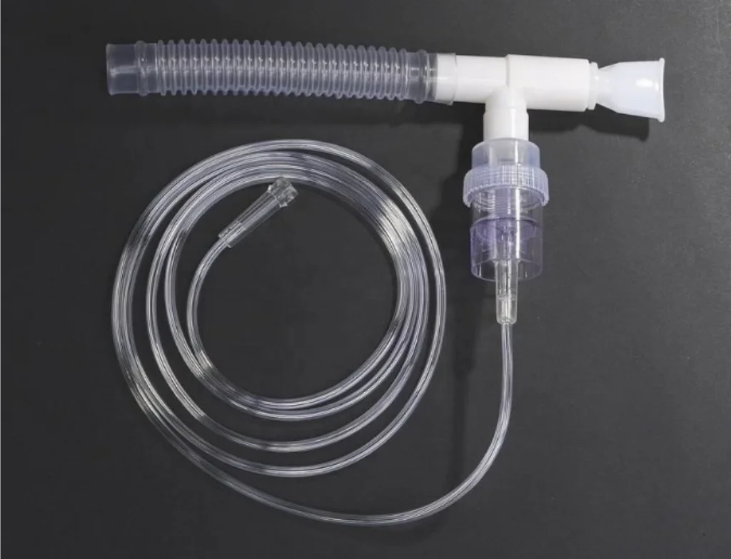 Hot sale Disposable Nebulizer kit (4 parts ) with mask, nebulizer bottle, 2m tubing and mouth piece, Size from XS to XL