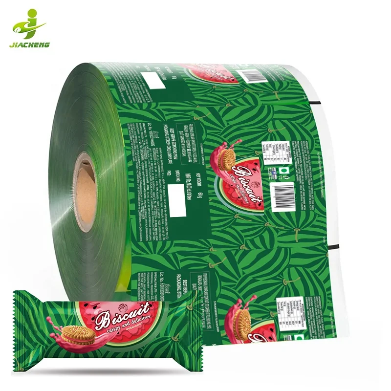 Custom Printing Bopp Heat Sealing Ice Lolly Popsicle Packing Plastic Wrapper Film Roll for Frozen Ice Cream Packaging