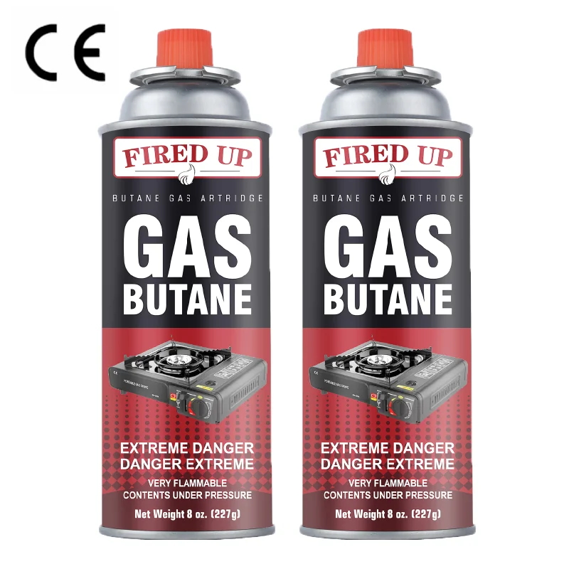 China Factory for European Market Butane Gas Cartridge Outdoor Portable MSDS & CE