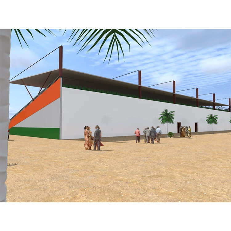 High quality outdoor bleacher canopy roof shed pvdf fabric waterproof tensile membrane for sale