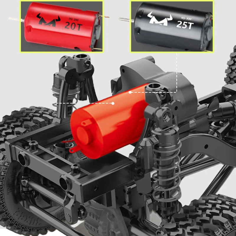 MN86S Simulation G500 Miniature Climbing 1 12 RTR All Terrain Hard Body Remote Control RC Rock Crawler Toy Vehicle For Kids