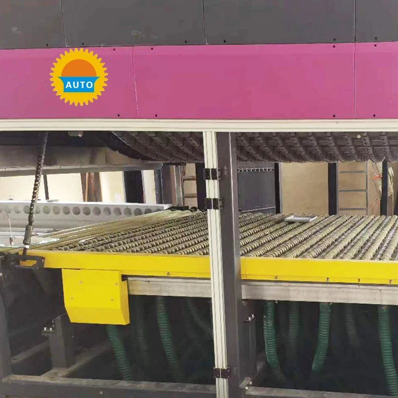 China glass machine maker industrial glass oven line glass tempering furnace