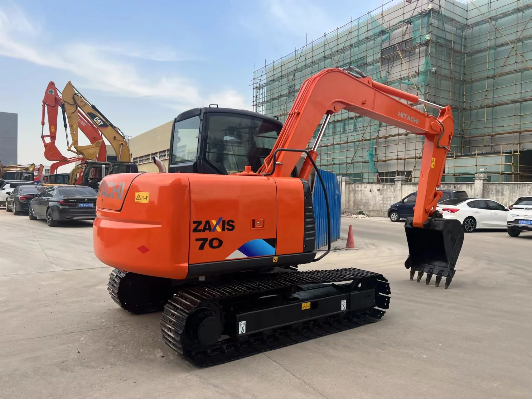 Hitachi ZX70 Mini Hydraulic Crawler Excavators Made in Japan