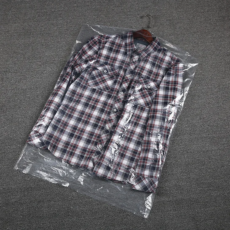 Cheap Spot Long Dress Garment Bag Waterproof Peva Plastic Zip Bag For Garment Clothes Protectors For Closet