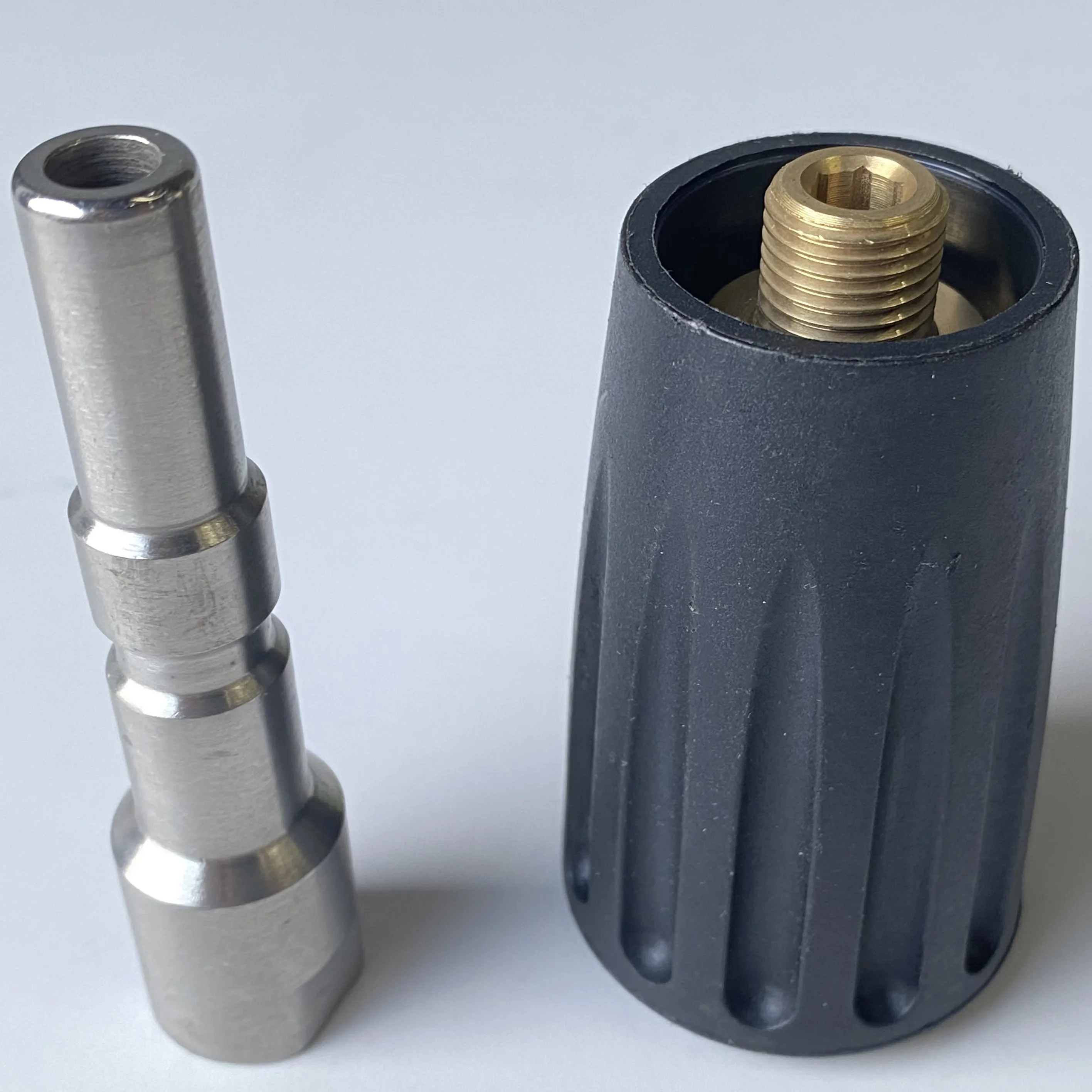 High Pressure Car Washer Gun Brass Foam Cannon Quick Coupling Connector Kit Quick Plug Female G1/4 Thread Quick Release Coupling