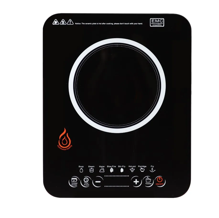 Best Waterproof ultra Slim Universal Electric Induction Cooker Ceramic Glass