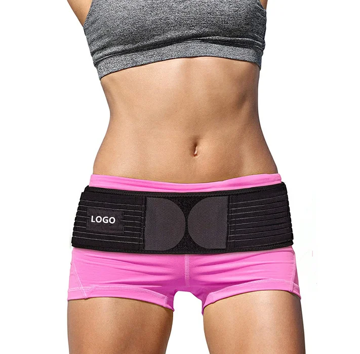 New Neoprene Adjustable Breathable Anti-Slip Unisex Sciatica Si Joint Support Hip Belt Sacroiliac Belt For Alleviates Hip shaper