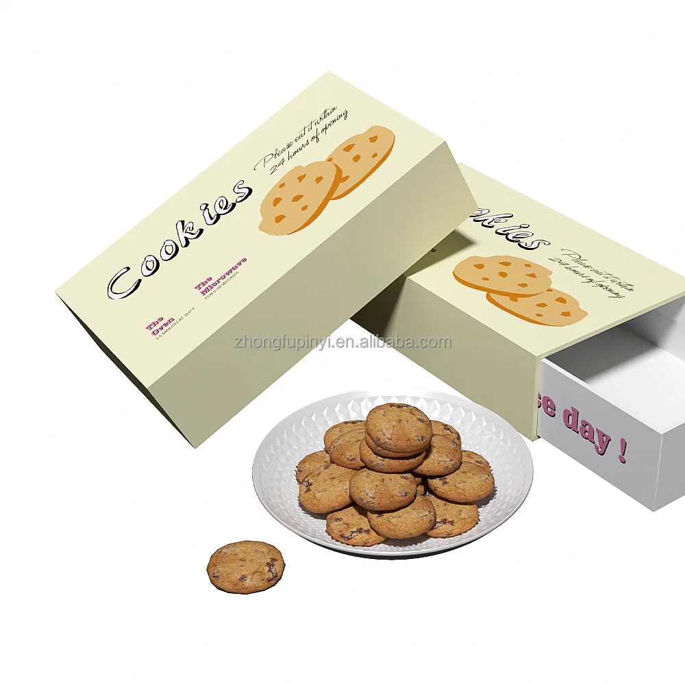 caja para de para galletas paper acrylic box packing for sweet molasses chocolate packing box