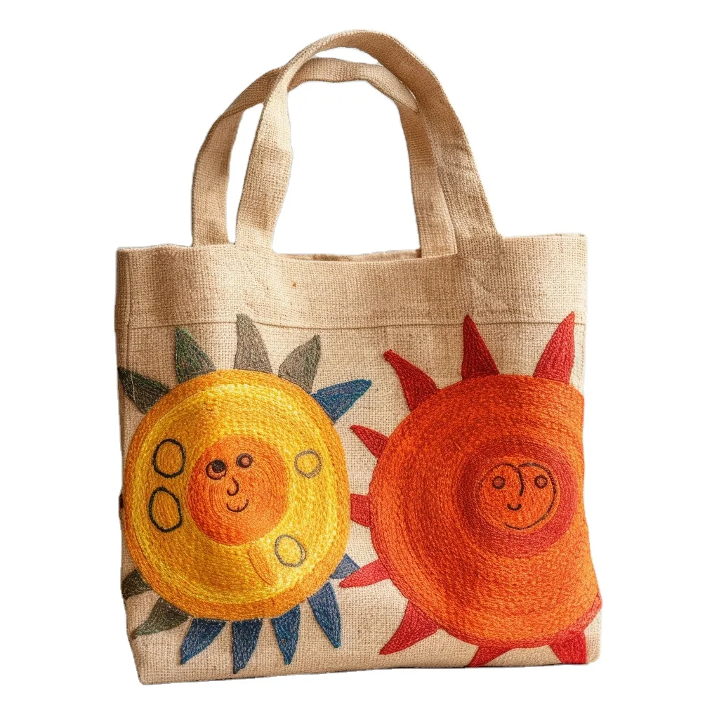 China cheap price Christmas Burlap gift  recycled shopping canvas  jute tote bag plant wholesale