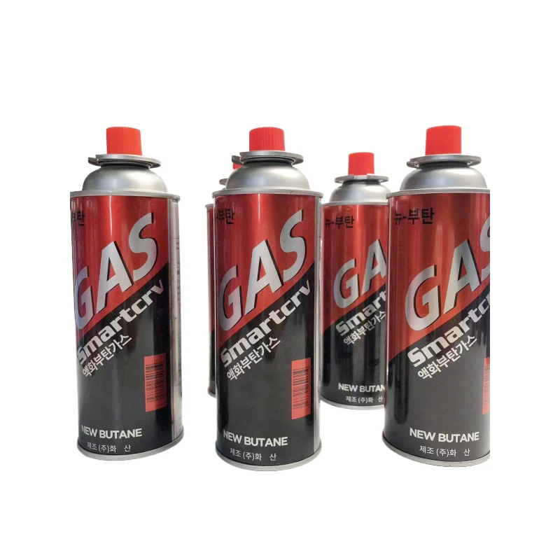 Wholesale Custom Portable Small Camping Butane Gas Cylinder Standard 220G Gas Cartridge