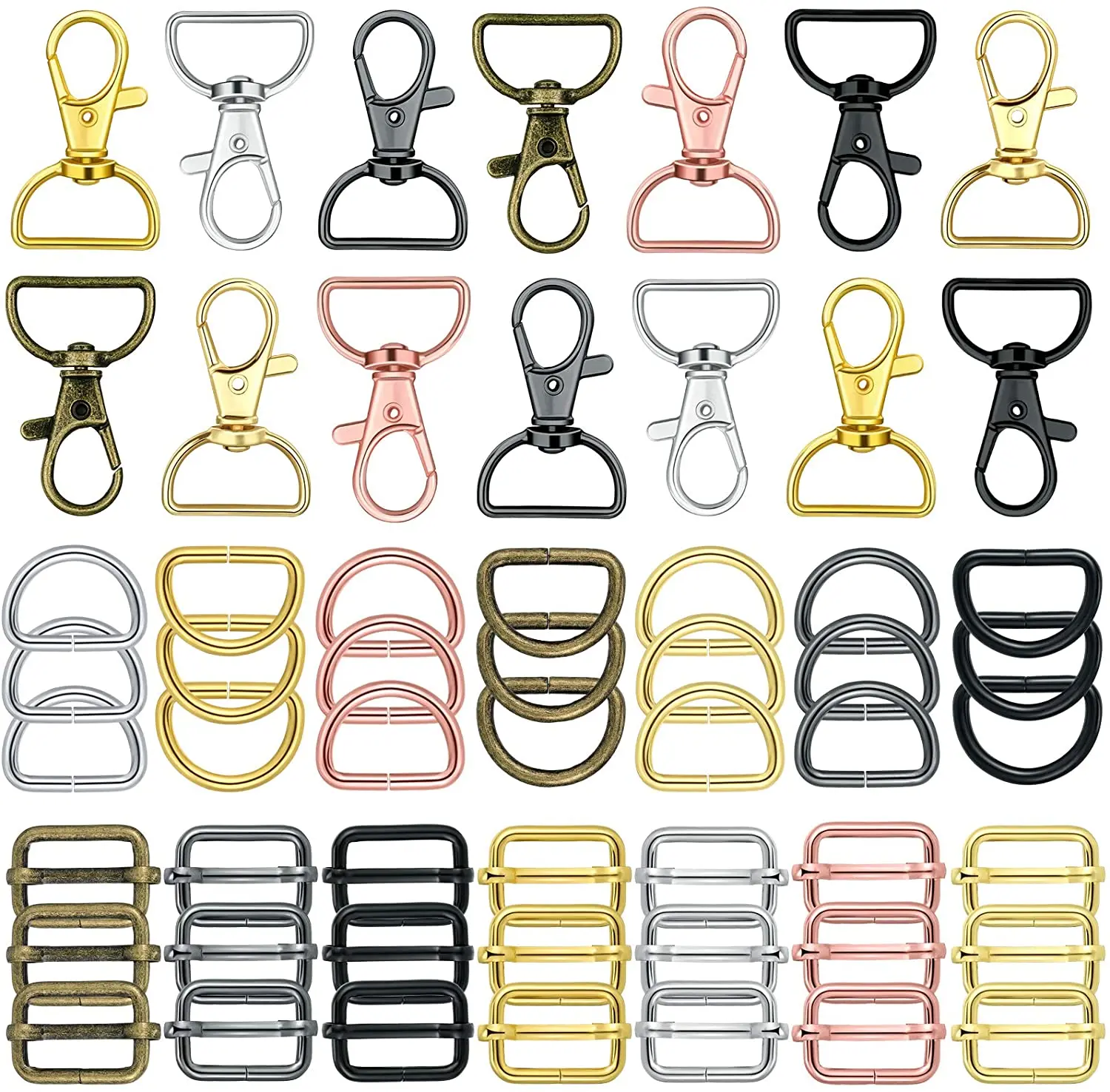 wholesale   manufacturers price 4 cm D-Shape   metal d ring buckle