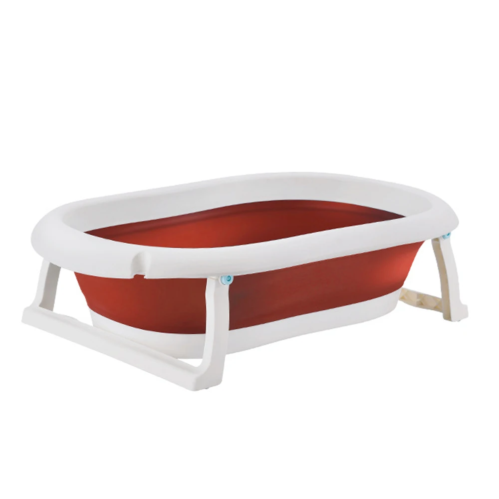 
Wholesale folding portable pp plastic baby bath tub 