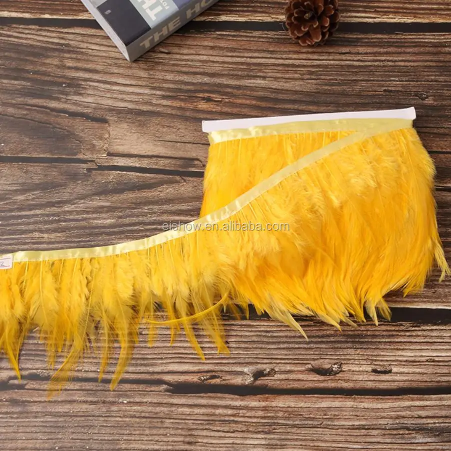 
2019 wholesale rooster material feather trim 