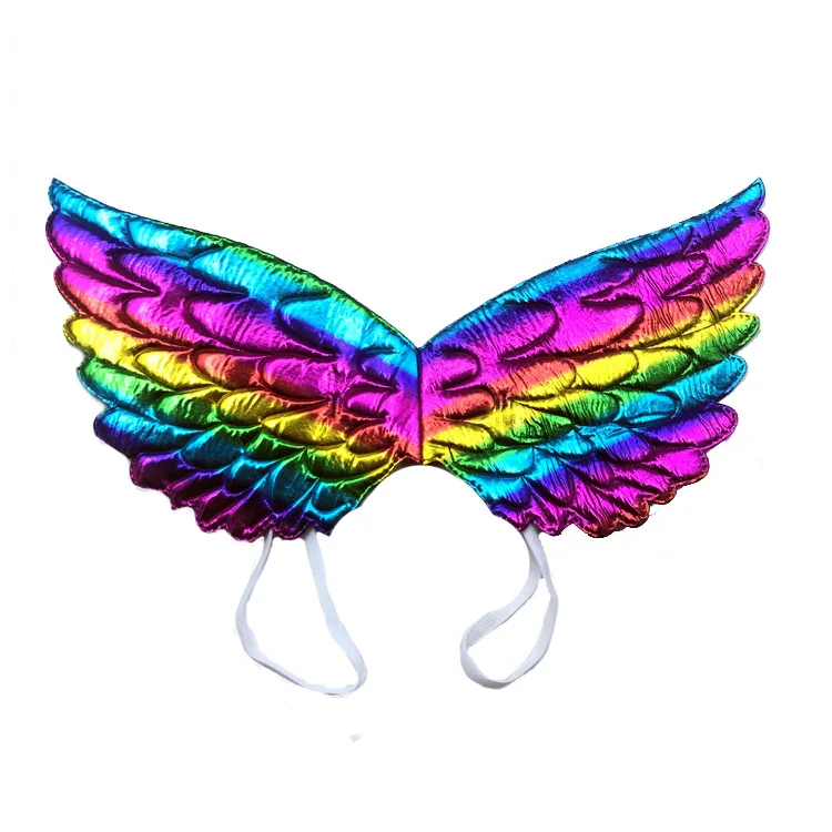 Wholesale Kids Performance Costume Kids Angle Wings Halloween Dance Wings