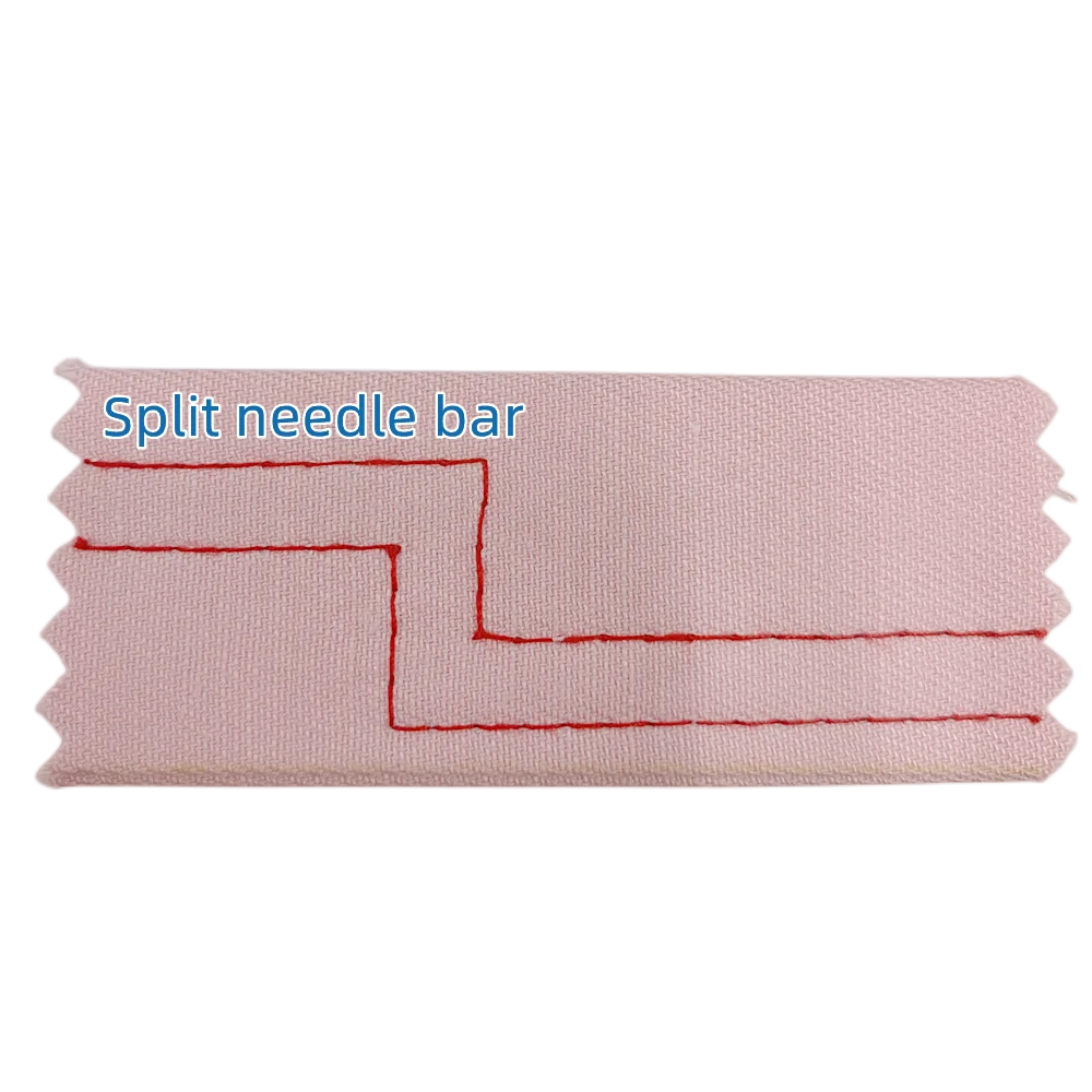 JOCKY JK8752E automatic double needle lockstitch industrial sewing machine textile