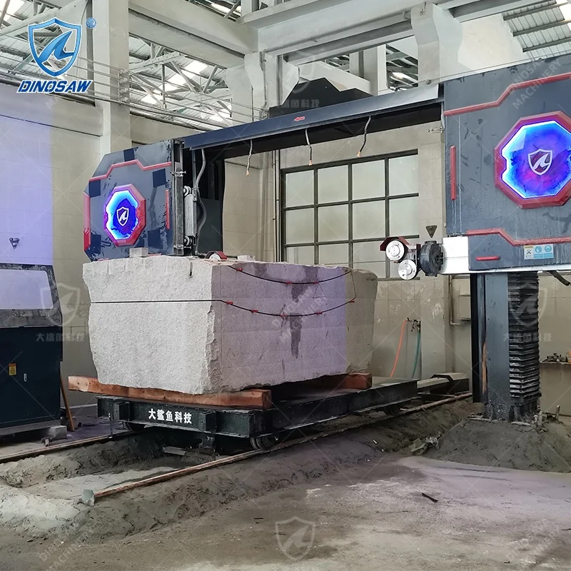 marble cnc  diamond wire saw stone slab cutting machine stone guillotine for marble and granite porcelain cutting