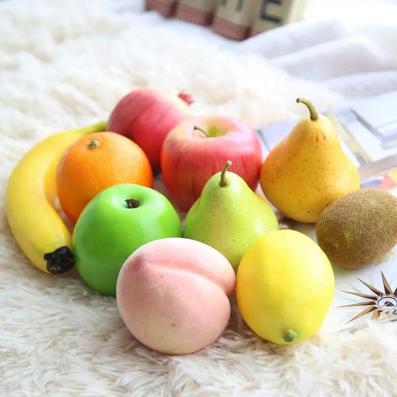 L06151 Wholesale Realistic Artificial Fruits and Vegetables Fruit for Wedding Party Home Decoration