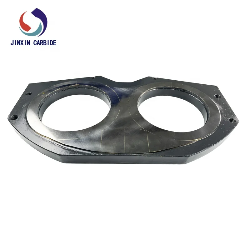 wholesale customized Putzmeister/Schwing/ZOOMLION/Sany Wear Plate and Cutting Ring for Concrete Pump