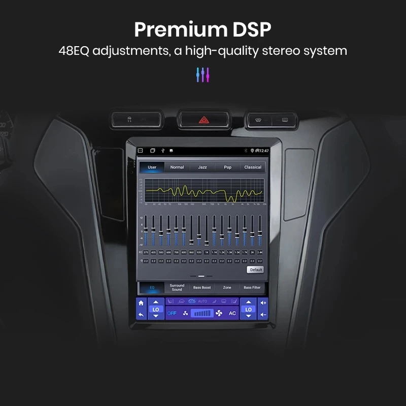 Wholesale Price Junsun  AI Voice DSP RDS Car Radio For Ford Mondeo Mk4 2011 2012 2013 Navigation & GPS Android Radio