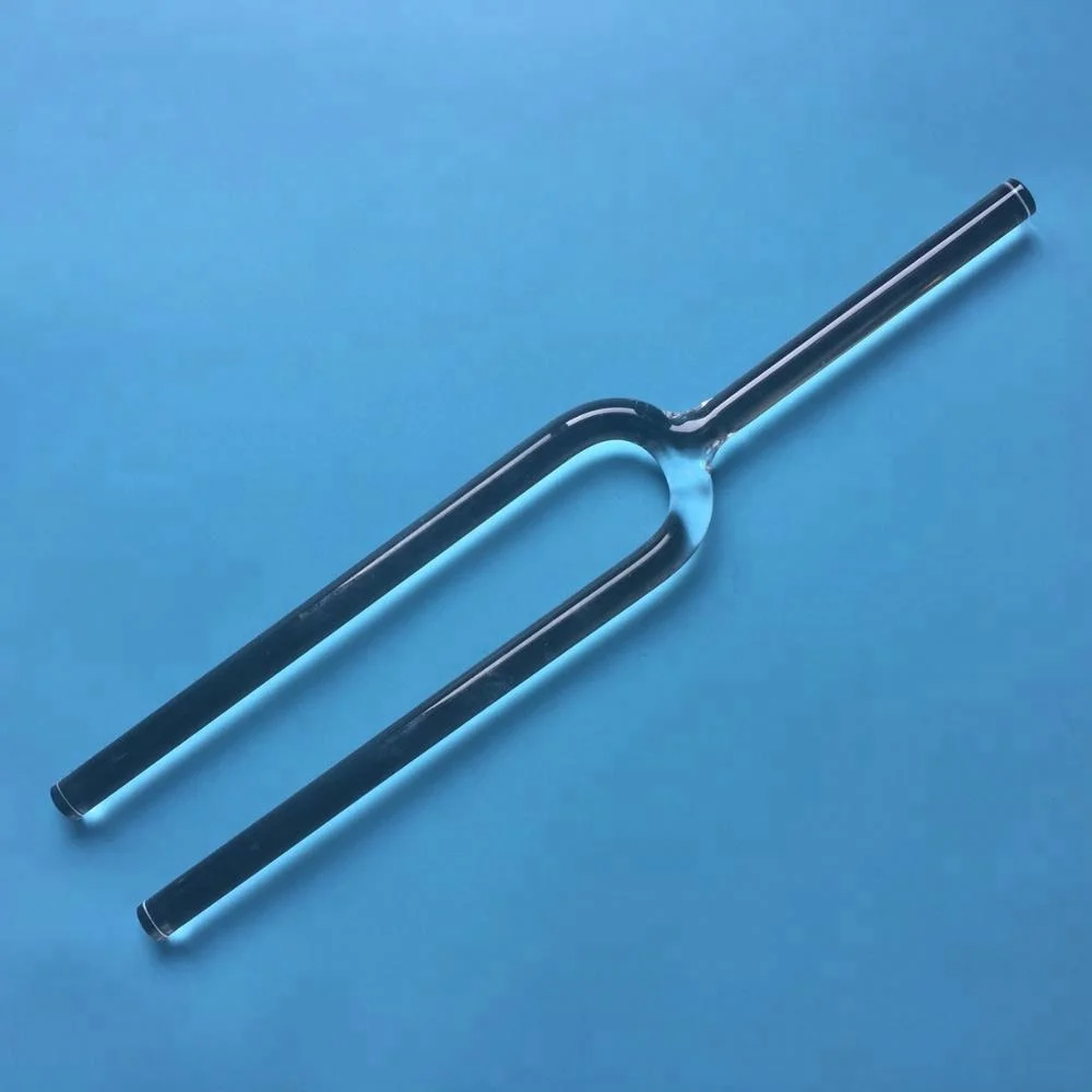 crystal tuning fork for sound healing with rubber sticker