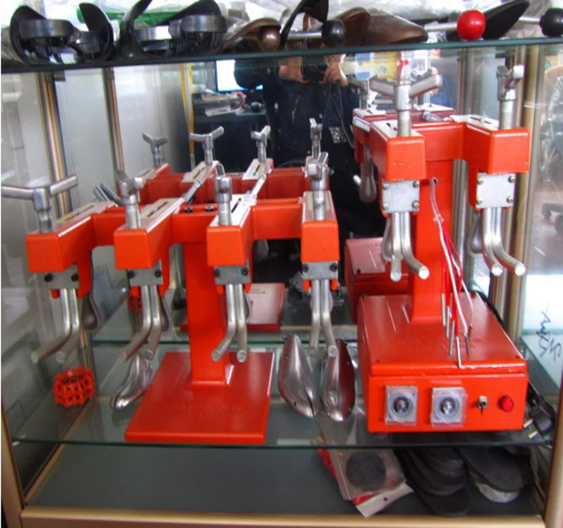 stretch machine Shoes Making Machines  Simple shoe leather stretching pressing machine