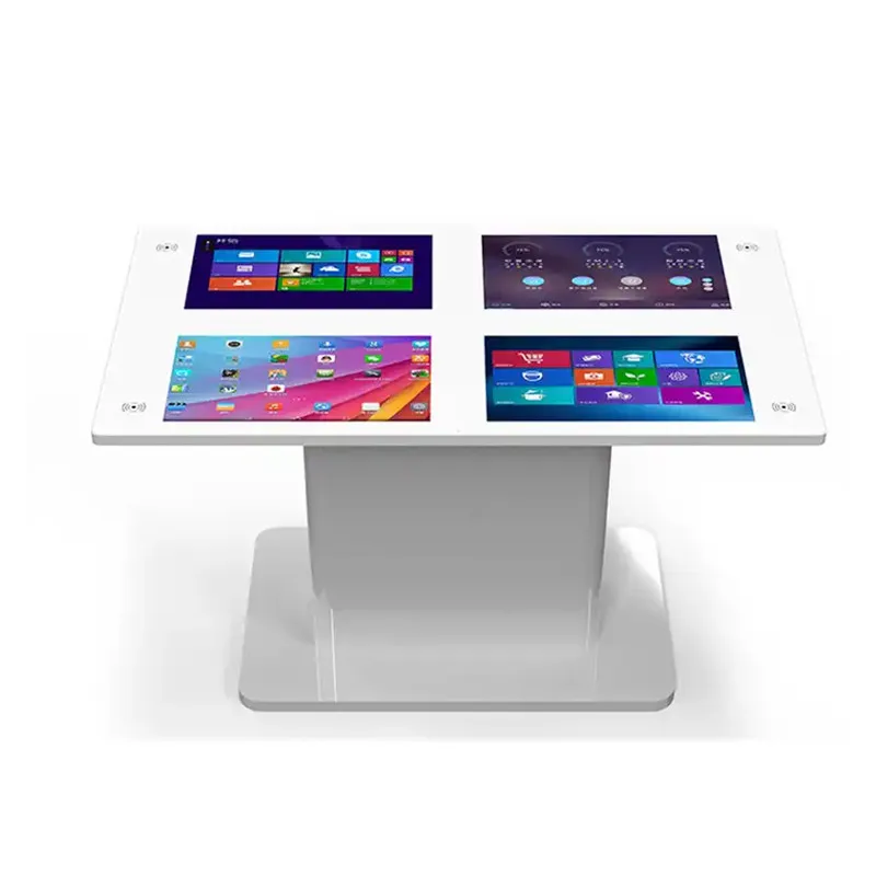 Hd Smart Waterproof Interactive Table Lcd Multi Touch Screen Tables Indoor for Restaurant info kiosk