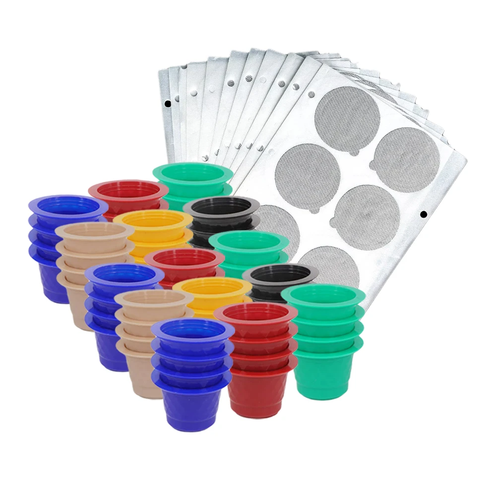 Best Selling For Shops 1Set Coffee Capsules Espresso Pods Polygel Disposable Filters